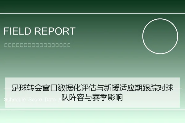 足球转会窗口数据化评估与新援适应期跟踪对球队阵容与赛季影响